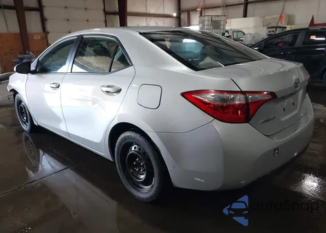 2014 Toyota Corolla Le z USA, uszkodzony, nr VIN 5YFBURHE2EP141697